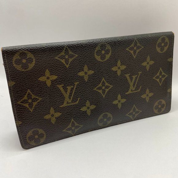 Authentic Vintage Louis Vuitton Monogram Canvas Wallet Card Holder - Picture 1 of 13